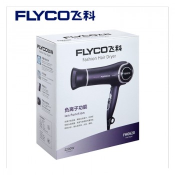 飞科电吹风机大功率2200W FH6620风负离子恒温
