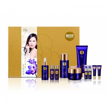 蕙兰紧致系列  蕙兰紧致十件套礼盒 本草精油添加护肤
