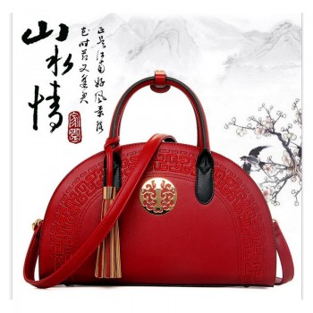 民族风女包2016新款绣花流苏包包单肩斜挎手提包外贸包