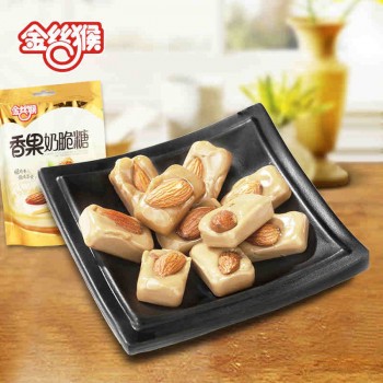 金丝猴香果奶脆糖 杏仁加牛奶 幸福喜糖