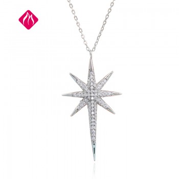 相约银饰925银幸福前行毛衣链