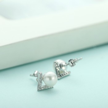 相约银饰925银防过敏女韩时尚耳钉