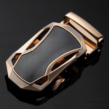 斐冠皮具自动扣高档牛皮革休闲裤带男士腰带