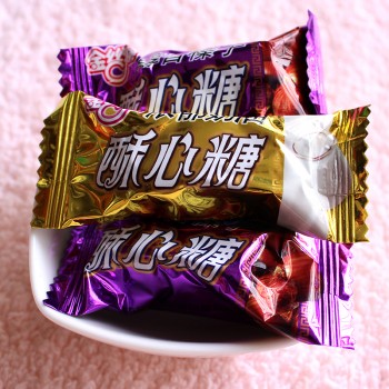 金丝猴酥心糖酥糖花生开心果口味混装500g婚庆糖果