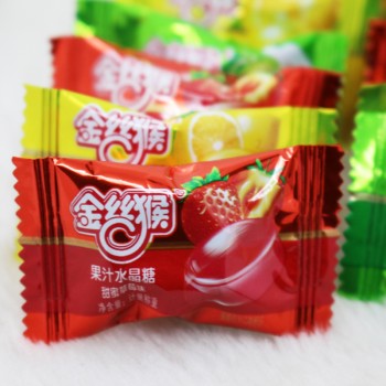 金丝猴糖果水果糖结婚喜糖果汁水晶硬糖500g喜庆喜糖果味
