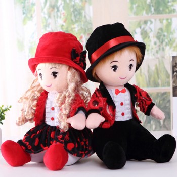 西式新款婚庆压床娃娃公仔结婚礼物毛绒玩具