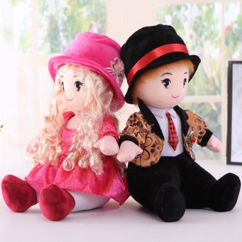 西式新款婚庆压床娃娃公仔结婚礼物毛绒玩具