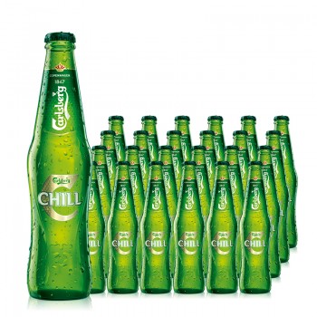 嘉士伯Carlsberg冰纯啤酒330ML*24