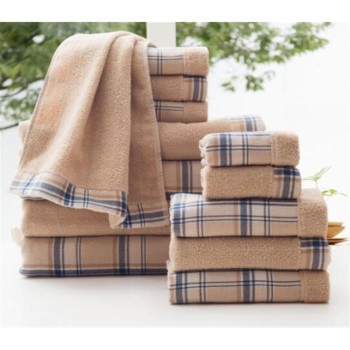 孚日家纺时光微然毛巾加厚纯棉家用 成人洗脸大面巾