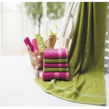 孚日家纺竹韵浴巾柔软吸水纯棉秋冬加厚