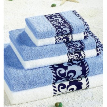 孚日家纺青国青城全棉柔软吸水洗脸情侣面巾