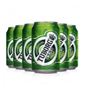 乐堡啤酒 嘉士伯乐堡啤酒小罐装330ml*24听