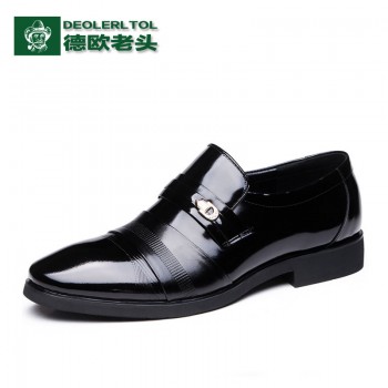 德欧老头新品英伦男鞋商务正装透气流行男士皮鞋