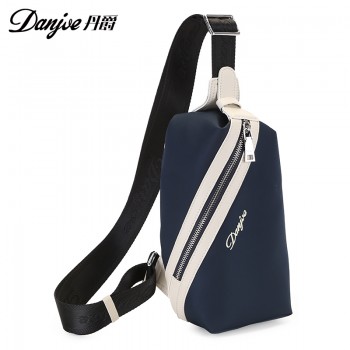 丹爵(DANJUE)2017新款单肩斜挎包休闲包包背包女运动包腰包户外潮包男士胸包男包8037