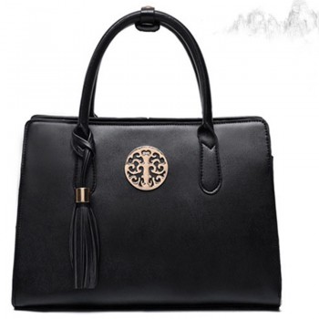 气质女士包2017新款中国风简约手提女包流苏装饰复古斜挎单肩包