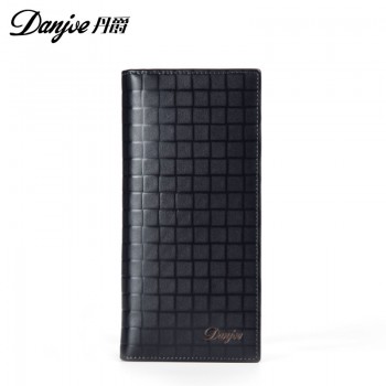 丹爵(DANJUE)2017新款钱包男真皮长款头层牛皮男士钱包钱夹手包6017-1