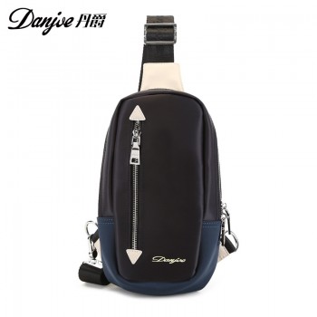 丹爵(DANJUE)男士胸包防水牛津布时尚休闲单肩斜挎包男式包潮流男款胸包 8040