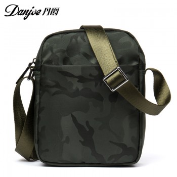 丹爵(DANJUE)男包新款潮酷迷彩单肩斜挎包 D8090-1