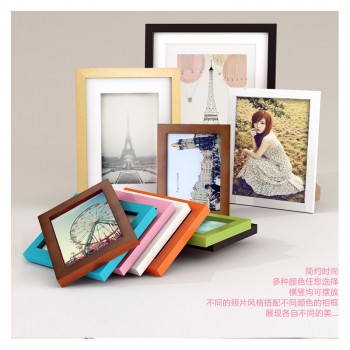 实木相框摆台 6寸7寸8寸10寸11寸12寸韩式 简约现代 创意挂墙