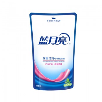 蓝月亮深层洁净洗衣液500g袋装自然清香护衣护色高浓度配方易漂洗