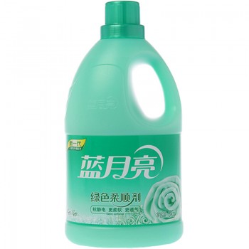 蓝月亮柔顺剂 玉铃兰香3kg瓶 防静电衣物柔软透气留香持久