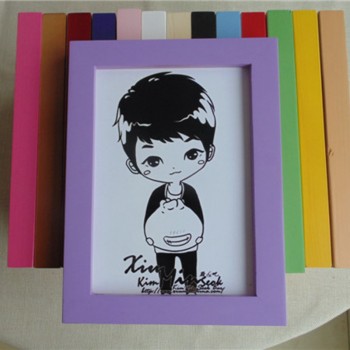 实木挂墙相框摆台7寸5 6 8 10 11 12寸A4相片架创意儿童画框