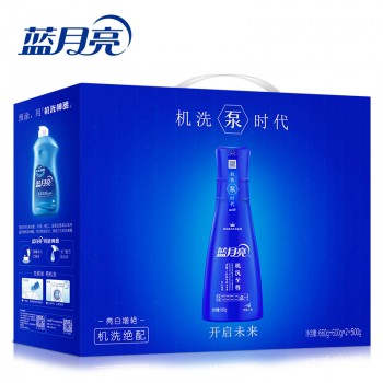 蓝月亮机洗至尊洗衣液3倍浓缩亮白增艳机洗专用素雅兰香