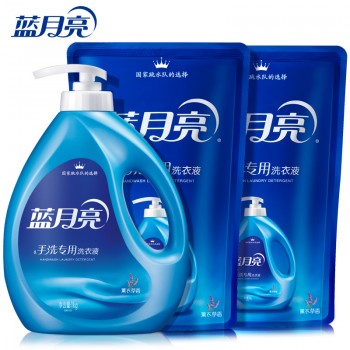 蓝月亮洗衣液手洗专用洗衣液4斤组合白兰香