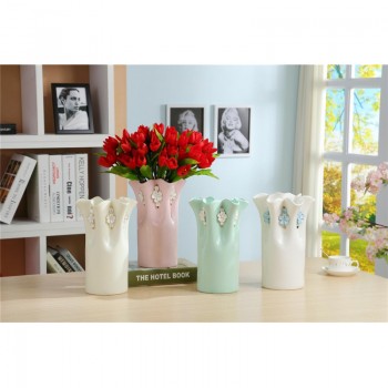 欧式陶瓷大号花瓶 万花筒 简欧家居装饰摆件