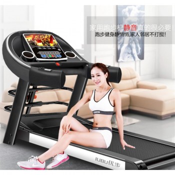 优步525A雪狼跑步机正品 超静音家用款折叠多功能迷你电动跑步机