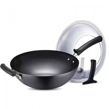 苏泊尔(SUPOR)炒锅电磁炉燃气精铁炒菜锅 32CM FC32U5 可立