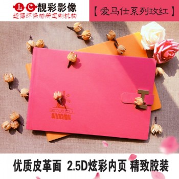 【爱马仕系列横十二寸】高端影楼相册制作婚纱照相册定制照片书纪念册宝宝影集