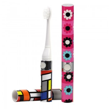 seago/赛嘉成人儿童声波电动牙刷 便携式旅行干电池软毛SG-623