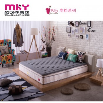 梦可依 柔软天然乳胶床垫软硬适中透气床垫 席梦思舒适美睡