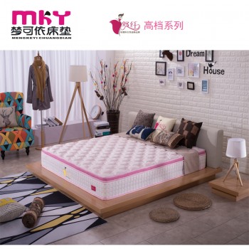 梦可依 柔软天然乳胶床垫软硬适中透气床垫 席梦思舒适美睡