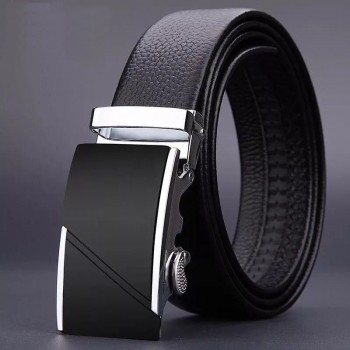 斐冠男士皮带牛皮革高档商务自动扣简约百搭