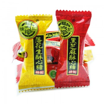 徐福记酥心糖 黑芝麻/落花生味 结婚喜糖 散装500g