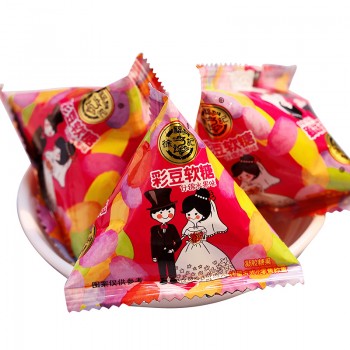 徐福记彩豆软糖 什锦水果味 结婚喜糖 散装500g