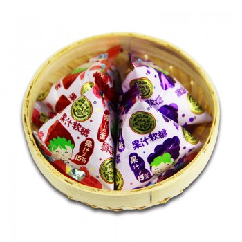 徐福记果汁软糖 草莓味/葡萄味 结婚喜糖 散装500g