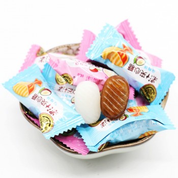 徐福记果汁夹心糖 荔枝味/乌梅味 结婚喜糖 散装500g 约90颗