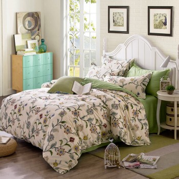 巧姿家纺 纯棉床上用品被套枕套