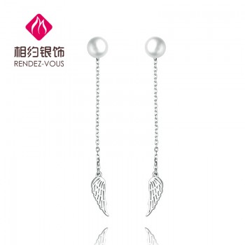 相约银饰 闪耀不凡甜美耳线 个性百搭饰品