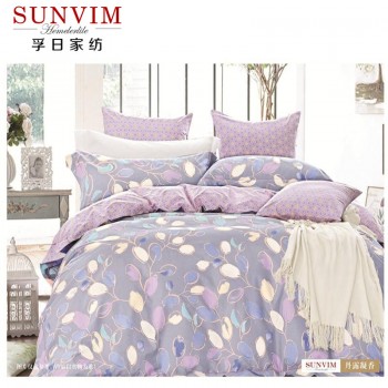 孚日家纺丹露凝香印花工艺柔顺丝滑