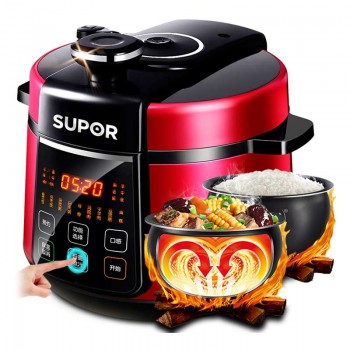 SUPOR/苏泊尔 CYSB50YC520Q-100 电压力锅5L双胆 智能饭煲高压锅