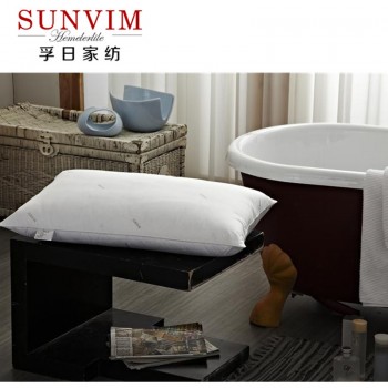 孚日家纺防螨抗菌枕防螨抗菌纯棉枕头枕芯全棉羽丝绒护颈