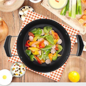 Royalstar/荣事达 铸铁汤锅RSD-H24T健康无涂层 24cm 家用电磁炉电磁炉电陶炉通用