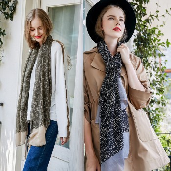 UACY 2017秋冬季新款百搭韩版防晒棉麻文艺女性围巾