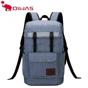 爱华仕（OIWAS）商务双肩包男双肩电脑包女旅行背包韩潮流背包OCB4287