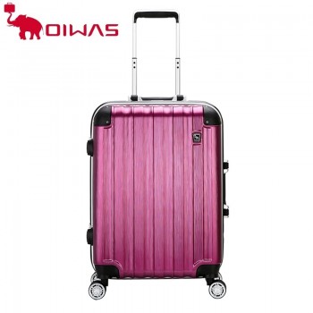 爱华仕（OIWAS）时尚铝框拉杆箱万向轮24英寸 拉杆登机箱20英寸旅行箱男商务 OCX6220
