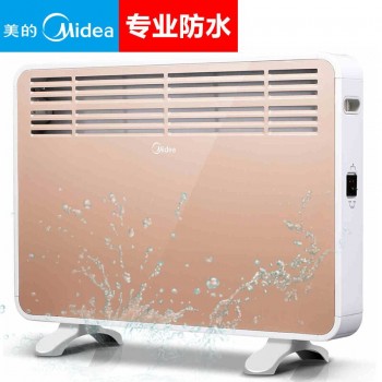 美的取暖器 NDK20-16H1W 浴室防水暖风机家用电热风对衡式电暖机